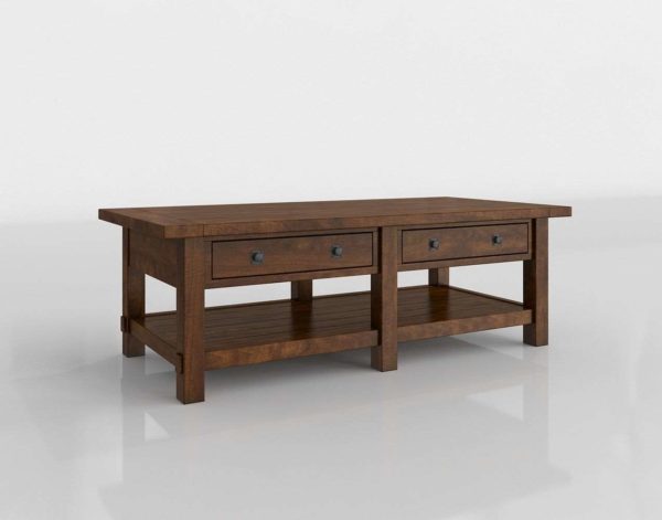 Benchwright Coffee Table 3D Model