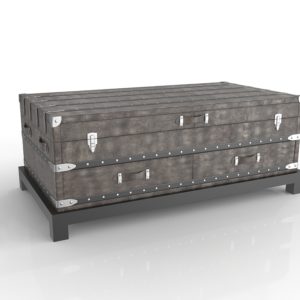 Martin Trunk Coffee Table 3D Model