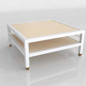 Cabot Coffee Table 3D Model