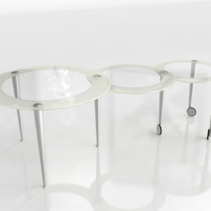 Rounds Coffee Table 3D Model