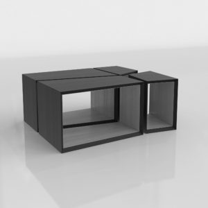Home Tina Cocktai Table 3D Model