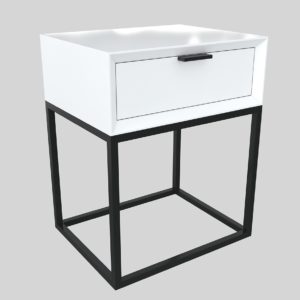 LA Furniture Marina Side Table 3D Model
