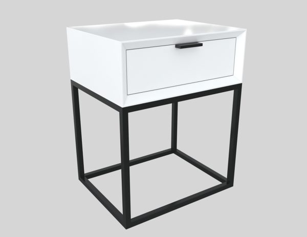 LA Furniture Marina Side Table 3D Model