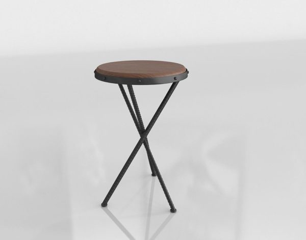 Palmira End Table 3D Model