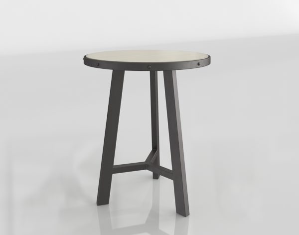 Pioneer Side Table 3D Model