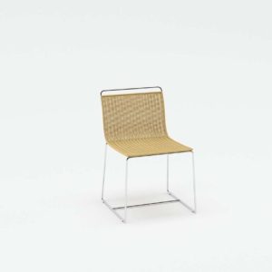 3D Chair Williams Sonoma Metal and Rattan