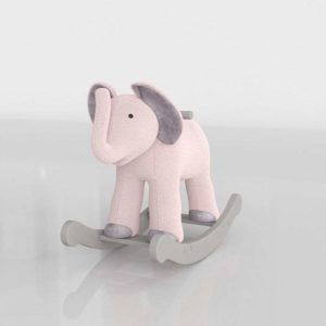 Monique Lhuillier Nursery Elephant Plush Rocker Toy