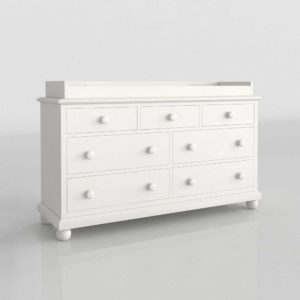 Catalina Extra Wide Dresser and Topper Set Pottery Barn Kids