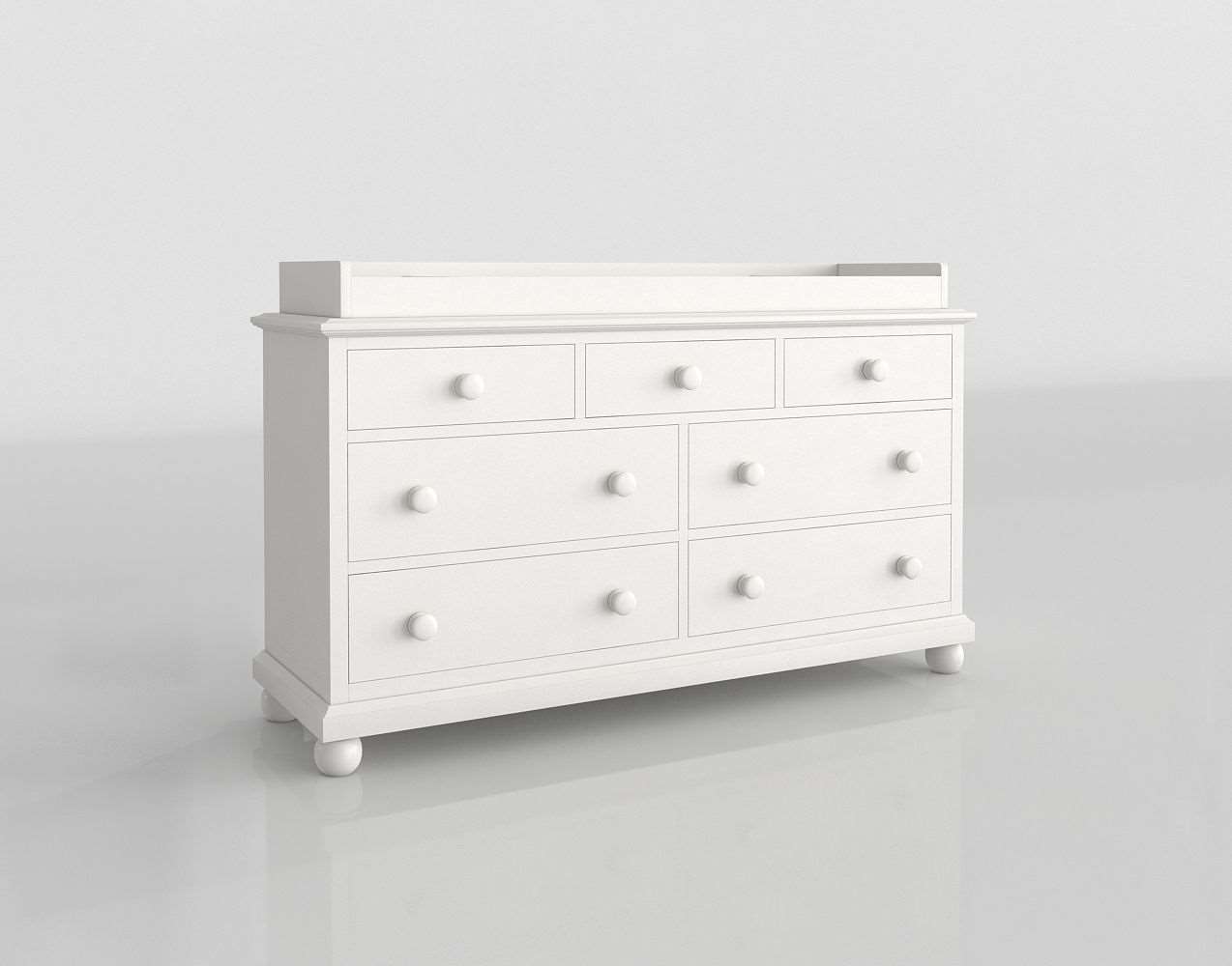 3d Catalina Extra Wide Dresser And Topper Set Pottery Barn Kids