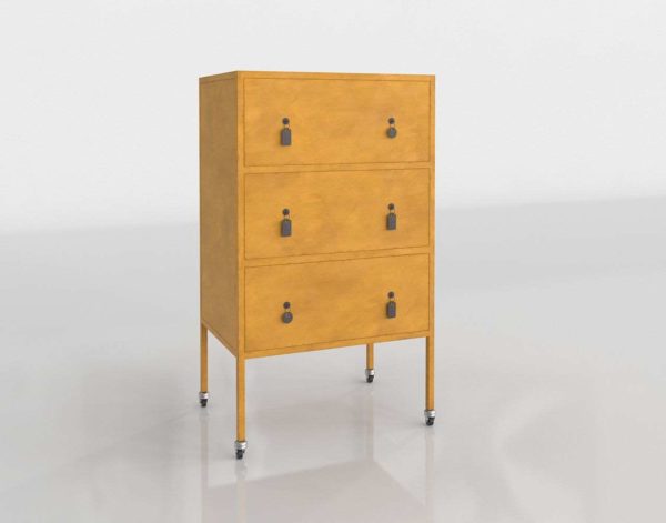 Marigold Dresser 3D Model