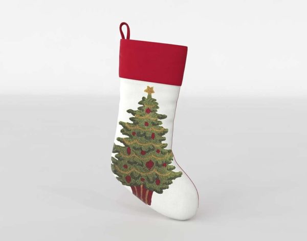 Sock Christmas Tree 3D Model