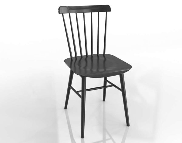 Laax Dining Chair 3D Model