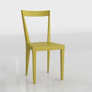 Livia Dining Chair 3D Model