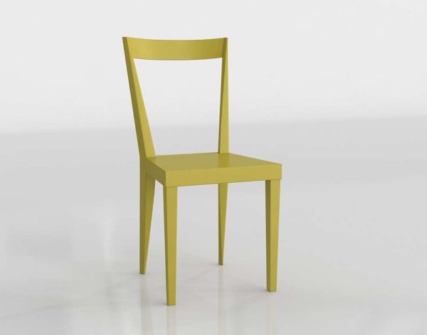 Livia Dining Chair 3D Model