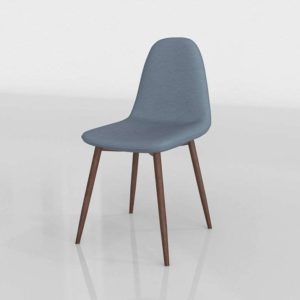 Porter Modern Dining Chair 3D Model
