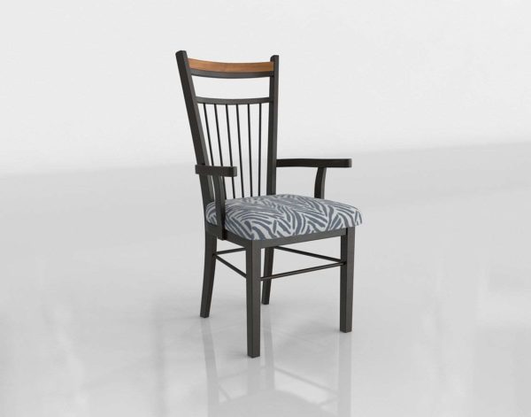 Merey Dining Chair 3D Model