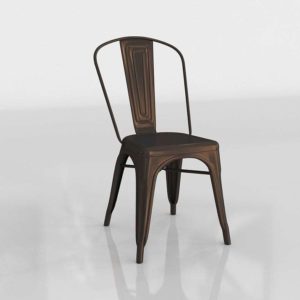 Tolix Dining Chair 3D Model
