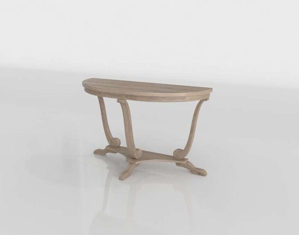 3D Console Table Wayfair Balisier