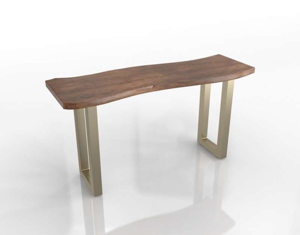 3D Console Table Living Spaces Oleander
