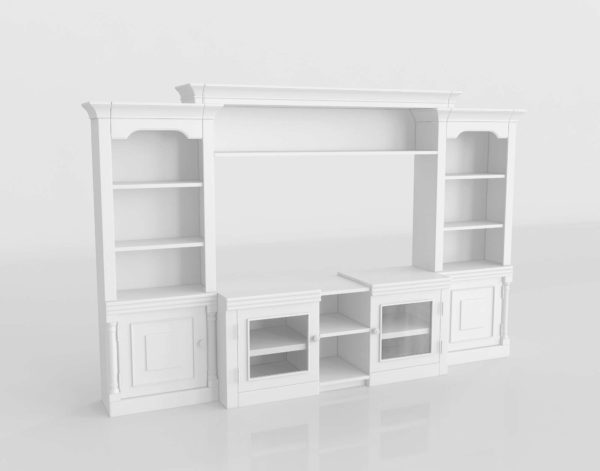 Modelo 3D Mueble de Salón Parker