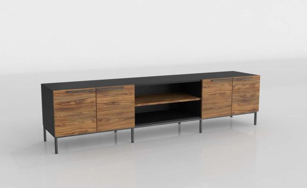 Rigby Media Console 3D Model
