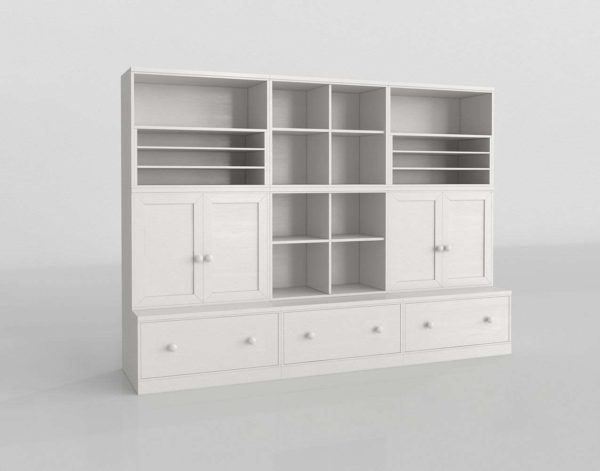 Modelo 3D Mueble de Oficina 3D Cameron