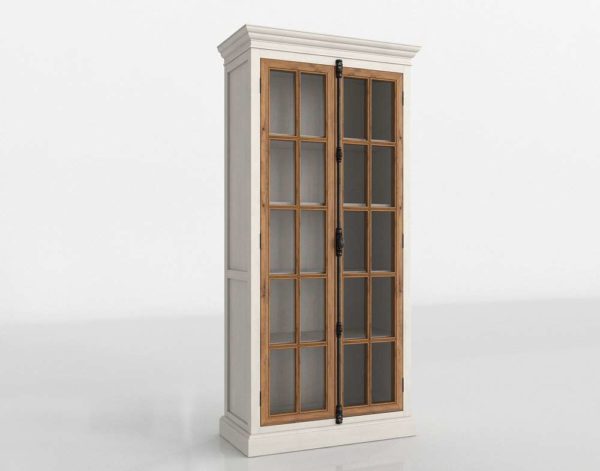 Portage Tall Cabinet 3D Model