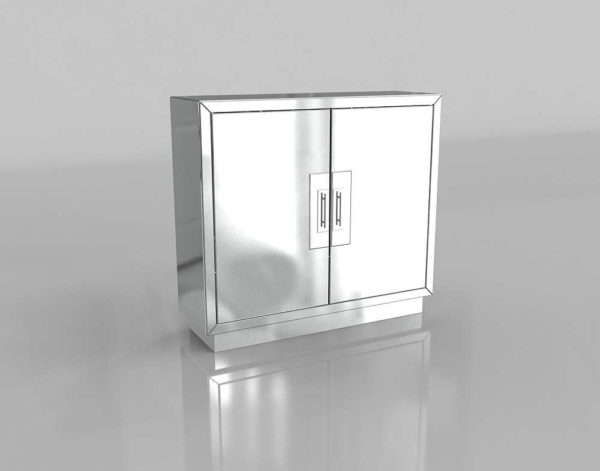 Lily Mirrored Cabinet 3D Model