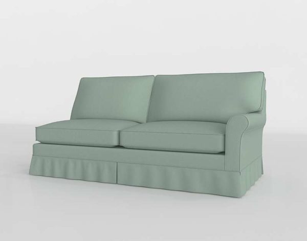 3D Sofa CB2 Harborside