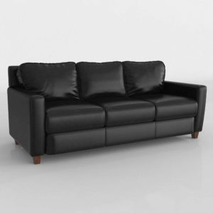 sofa-3d-en-cuero-negro