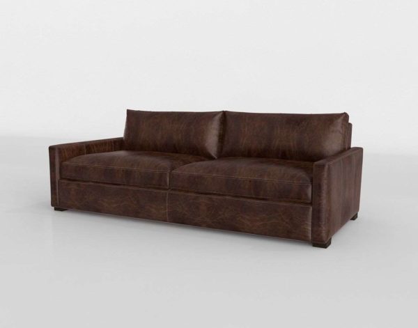 3D Sofa Luxe Restoration Hardware Maxwell