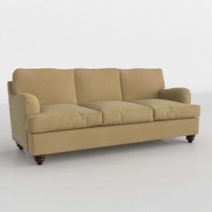 3D Sofa Classic Fabric