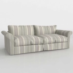 sofa-3d-clasico-con-funda-a-rallas