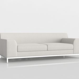 3D Sofa 3 Seater Covered