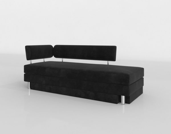 3D Sofa Modern Decor Trunk