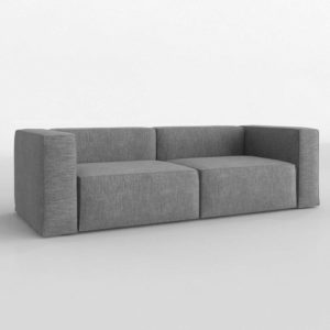 3D Sofa Interior Define Modern Fabric
