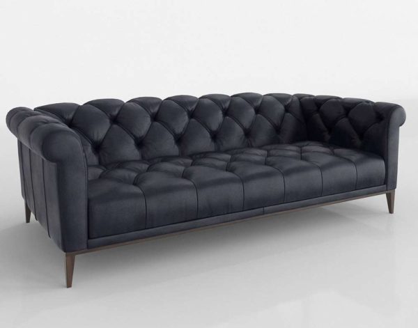 3D Sofa Wayfair Modern Chesterfield