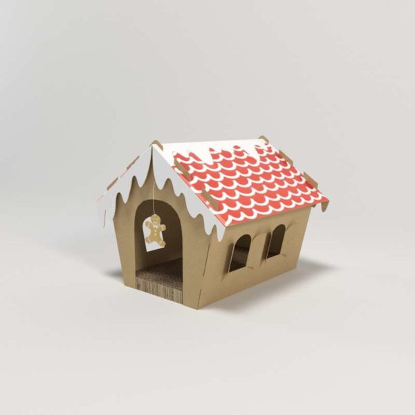 3D Christmas House Decor