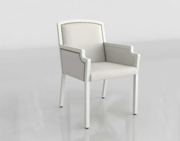 Nailhead Chair 3D Model