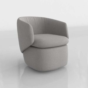 Feather Crescent Swivel Chair West Elm