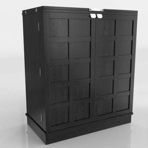 Steamer Bar Cabinet Crate&Barrel