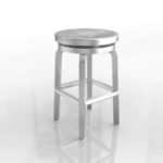 Spin Swivel Backless Counter Stool Crate&Barrel
