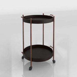 Alfred Two Tier Round Butler Table Sei Furniture Store