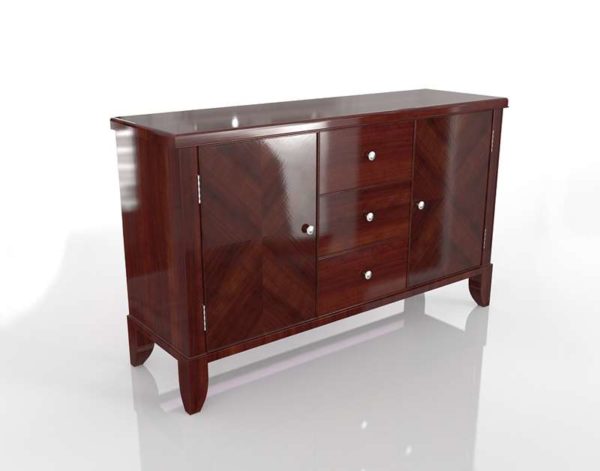 Metropolitan 3-Drawer Credenza Macy's Furniture