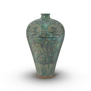 Emerald Dragon Vase Frontgate Furniture