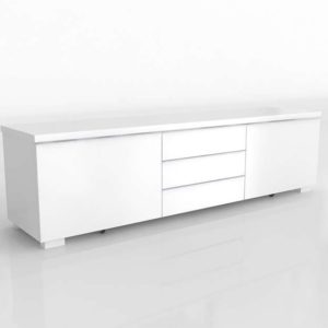 Mueble de TV 3D IKEA Besta