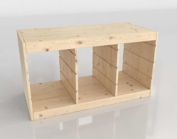 Mueble Organizador 3D IKEA Trofast