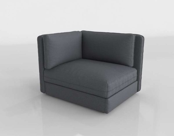 Sofá 3D Seccional Esquina IKEA Vallentuna