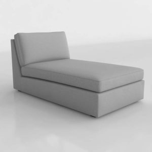 Chaise Lounge 3D IKEA Kivik