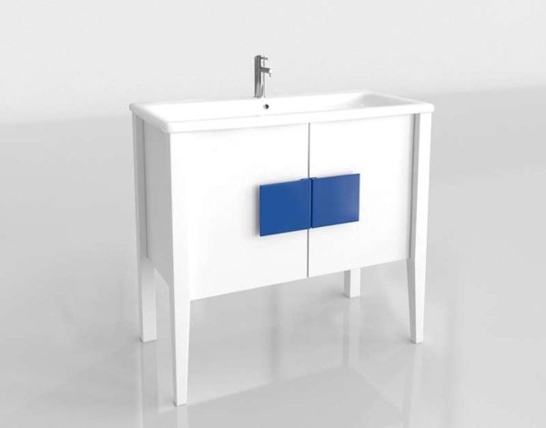 Modelo 3D Mueble de Baño Virgo
